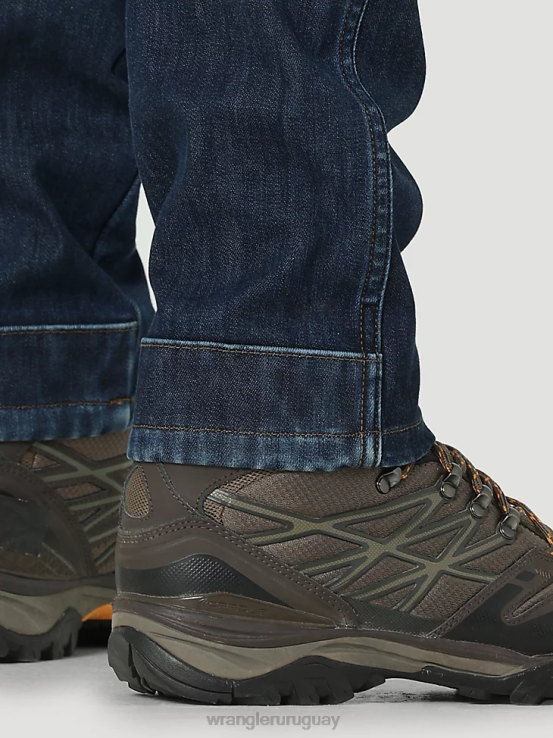 Clayton Wrangler hombres jeans rectos ajustados premium de cinco estrellas ropa F8J4V158