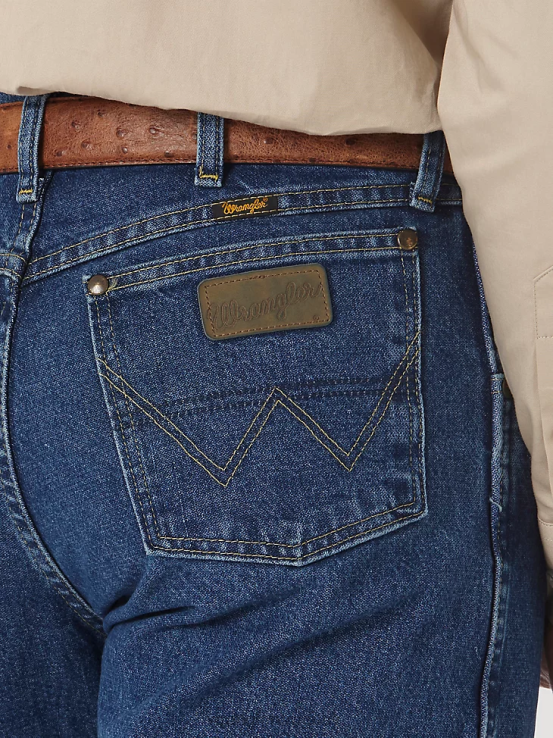 Clayton Wrangler hombres jeans rectos ajustados premium de cinco estrellas ropa F8J4V158