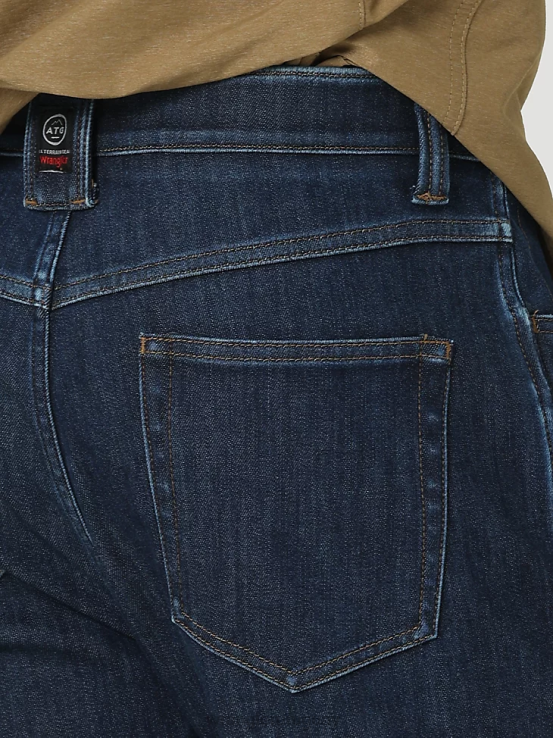 Clayton Wrangler hombres jeans rectos ajustados premium de cinco estrellas ropa F8J4V158