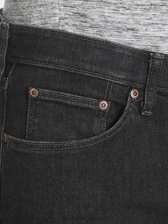Denim oscuro Wrangler hombres Authentics jeans cómodos y flexibles de ajuste relajado ropa F8J4V201