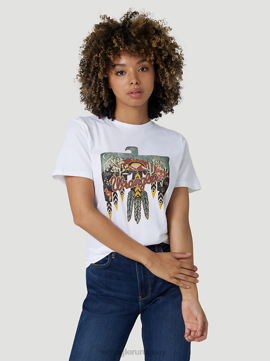 Mar verde Wrangler mujer Camiseta de rendimiento de manga corta Riggs Workwear ropa F8J4V876