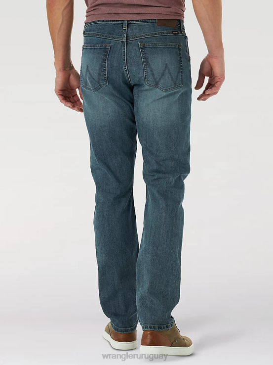 Mediterráneo Wrangler hombres jeans flexibles de ajuste atlético ropa F8J4V175