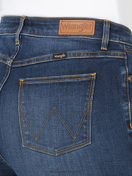 Stockton Wrangler mujer jeans con tiro alto y pernera recta ropa F8J4V774