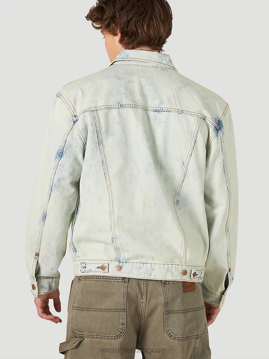 agua salada Wrangler hombres chaqueta anti-fit Heritage ropa F8J4V620