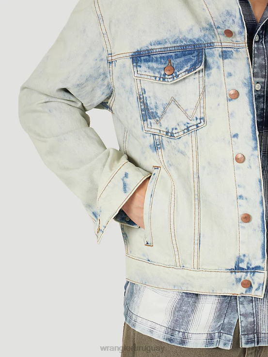 agua salada Wrangler hombres chaqueta anti-fit Heritage ropa F8J4V620