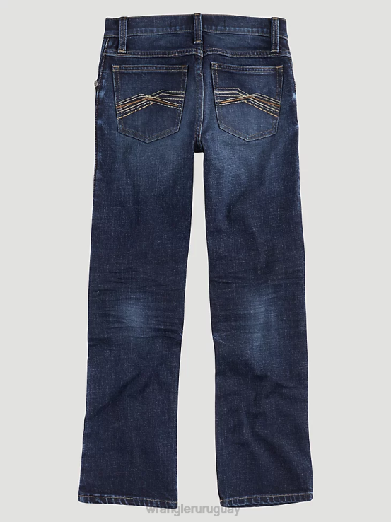 amanecer Wrangler Niños 20x no 44 jeans ajustados con pernera recta ropa F8J4V977