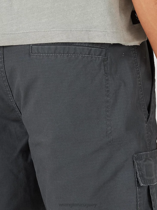 antracita Wrangler hombres pantalón corto cargo premium de cinco estrellas ropa F8J4V515