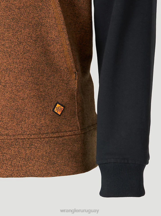 arcilla Wrangler hombres sudadera con capucha de manga larga resistente al fuego fr ropa F8J4V510