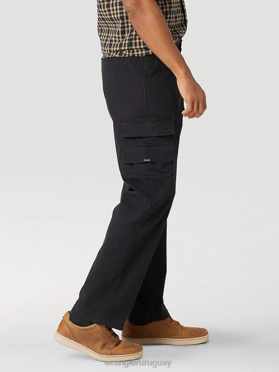 arpillera Wrangler hombres pantalón cargo ropa F8J4V209