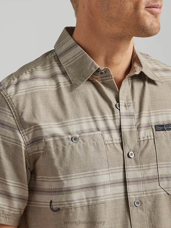 arroyo de cereza Wrangler hombres camisa atg por brisa ropa F8J4V313