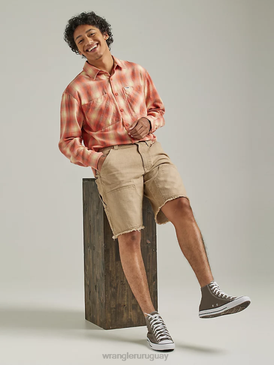 artemisa Wrangler hombres pantalón corto cargo con cintura cómoda Authentics ropa F8J4V564