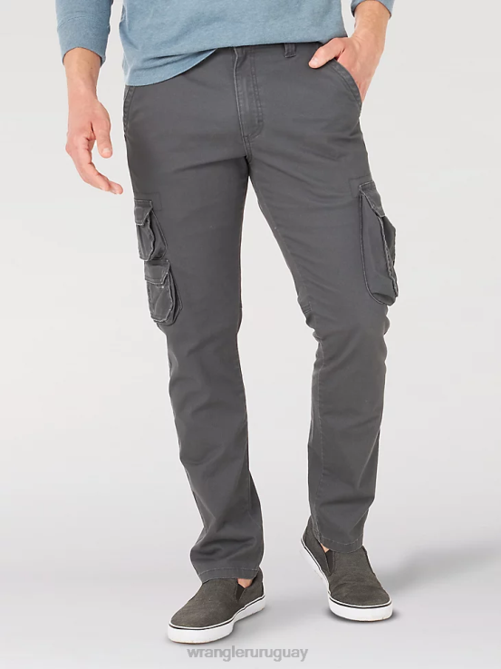 asfalto Wrangler hombres pantalón cargo cónico flexible ropa F8J4V225