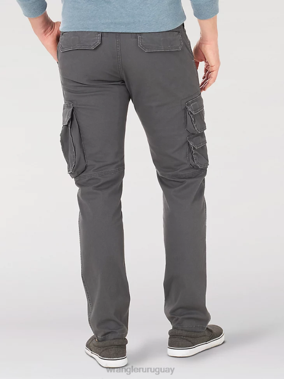 asfalto Wrangler hombres pantalón cargo cónico flexible ropa F8J4V225