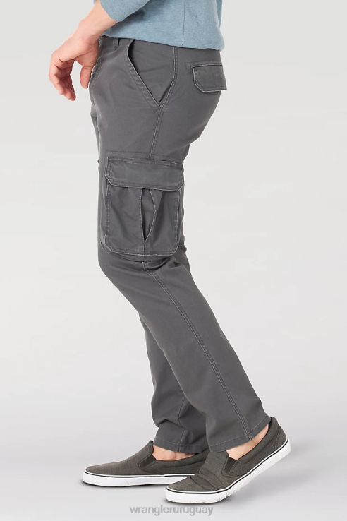 asfalto Wrangler hombres pantalón cargo cónico flexible ropa F8J4V225
