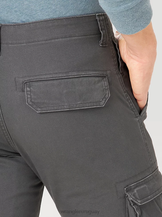asfalto Wrangler hombres pantalón cargo cónico flexible ropa F8J4V225