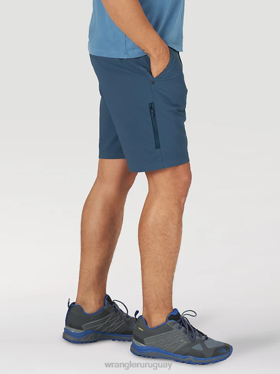 azul marino de medianoche Wrangler hombres pantalón corto utilitario de rendimiento para exteriores ropa F8J4V540
