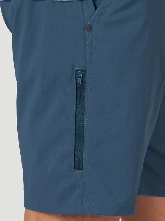 azul marino de medianoche Wrangler hombres pantalón corto utilitario de rendimiento para exteriores ropa F8J4V540