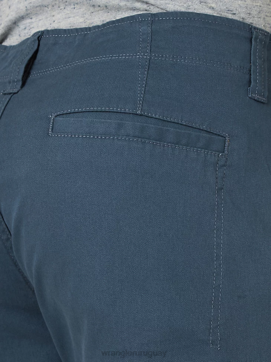 azul medianoche Wrangler hombres pantalones cortos cargo elásticos auténticos ropa F8J4V557