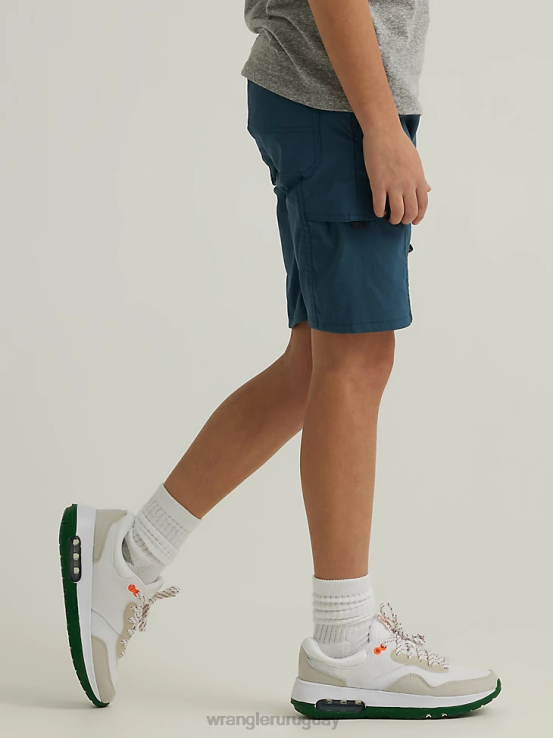 azul orión Wrangler Niños corto técnico ropa F8J4V1016