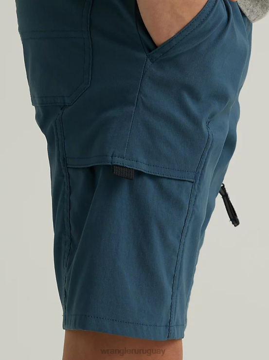 azul orión Wrangler Niños corto técnico ropa F8J4V1016