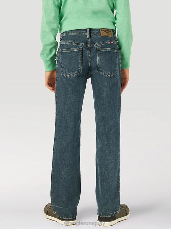 bosque Wrangler Niños vaqueros con corte bootcut flexibles de cinco estrellas ropa F8J4V959