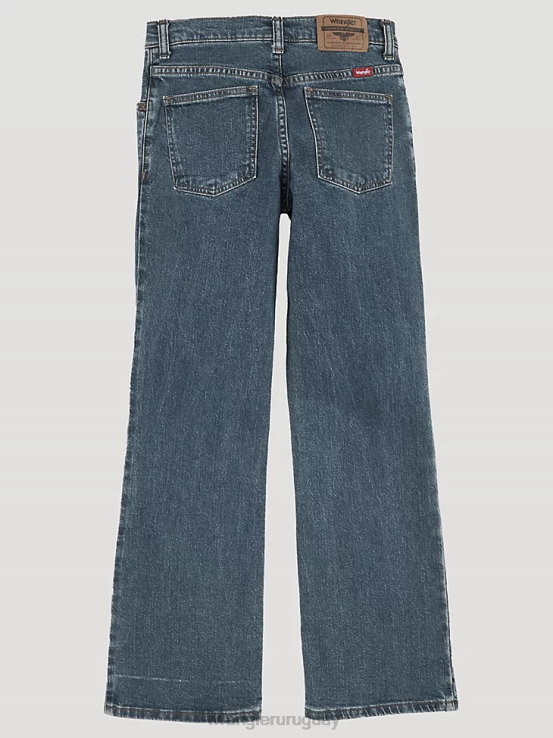 bosque Wrangler Niños vaqueros con corte bootcut flexibles de cinco estrellas ropa F8J4V959