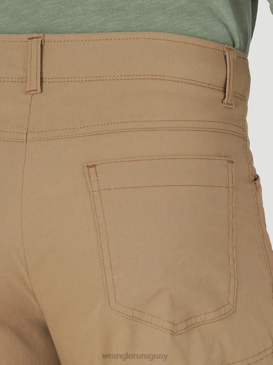 bronce Wrangler hombres pantalón corto cargo con cintura cómoda Authentics ropa F8J4V566