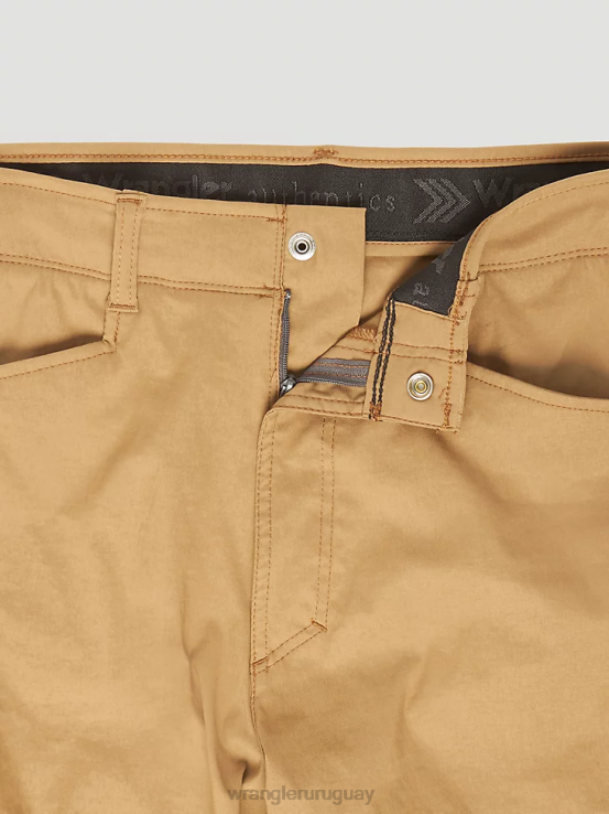 bronce Wrangler hombres pantalón corto cargo con cintura cómoda Authentics ropa F8J4V566