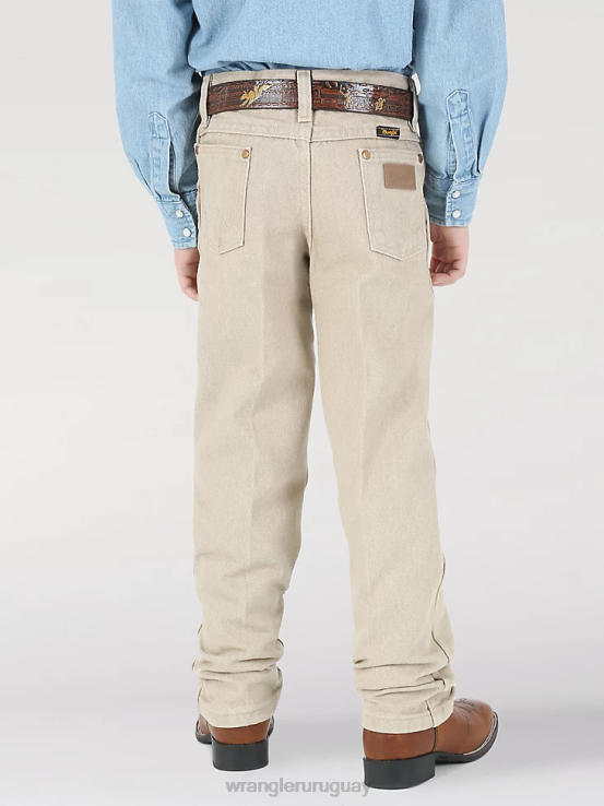 bronceado prelavado Wrangler Niños jean corte cowboy original fit ropa F8J4V936