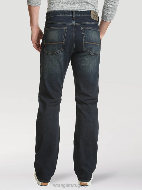 camino de tierra Wrangler hombres Vaqueros bootcut de ajuste relajado Authentics ropa F8J4V121
