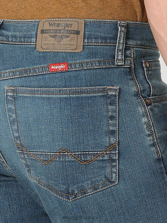 caplan Wrangler hombres vaqueros de ajuste recto y elásticos ropa F8J4V155