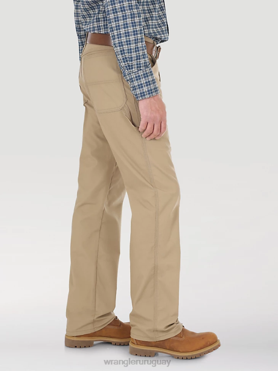 caqui Wrangler hombres Pantalón de carpintero resistente al fuego riggs workwear fr ropa F8J4V265