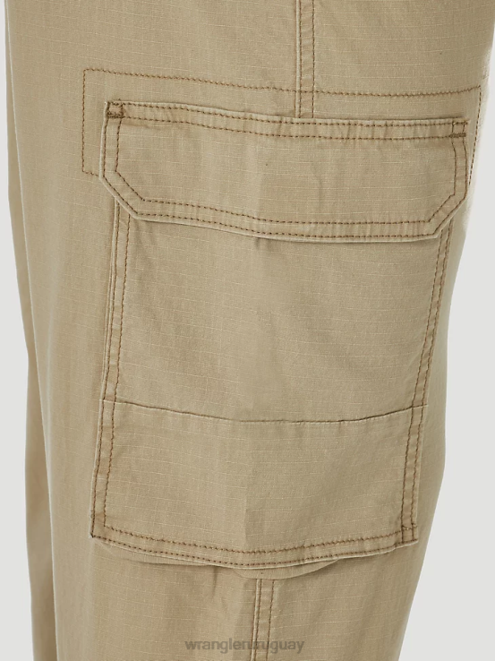 caqui Wrangler hombres pantalón cargo ropa F8J4V212