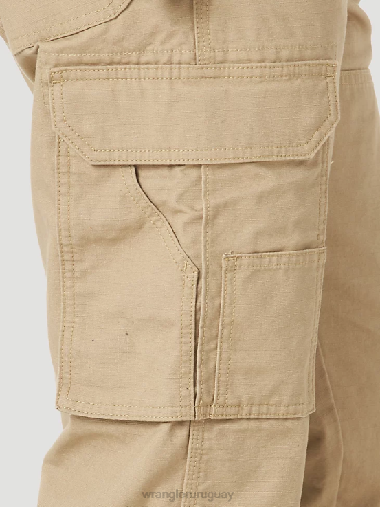 caqui dorado Wrangler hombres pantalón ranger ropa de trabajo ropa F8J4V685