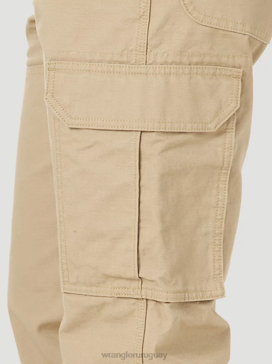 caqui dorado Wrangler hombres pantalón ranger ropa de trabajo ropa F8J4V685