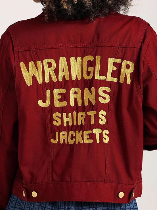 caqui dorado Wrangler mujer Chaqueta de lona con forro de sherpa Riggs Hard Layers ropa F8J4V863