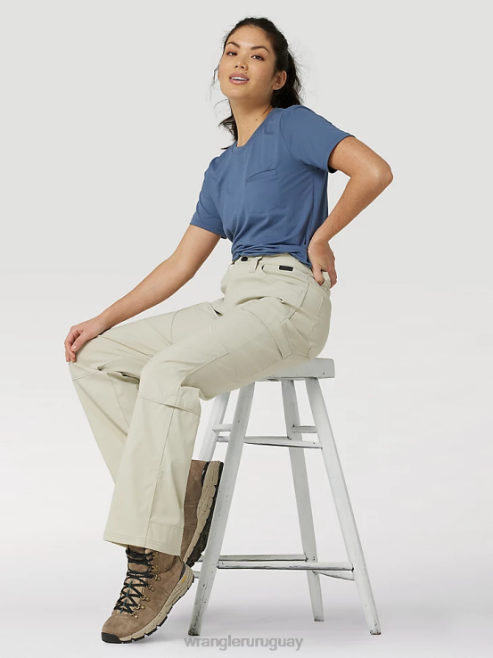 caqui dorado Wrangler mujer Pantalón cargo Riggs Workwear Ripstop Ranger ropa F8J4V820