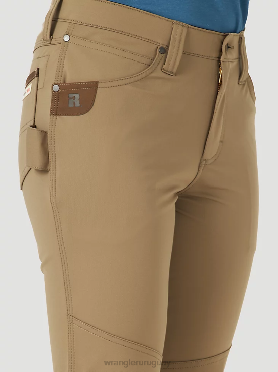 caqui dorado Wrangler mujer Pantalón cargo Riggs Workwear Ripstop Ranger ropa F8J4V820