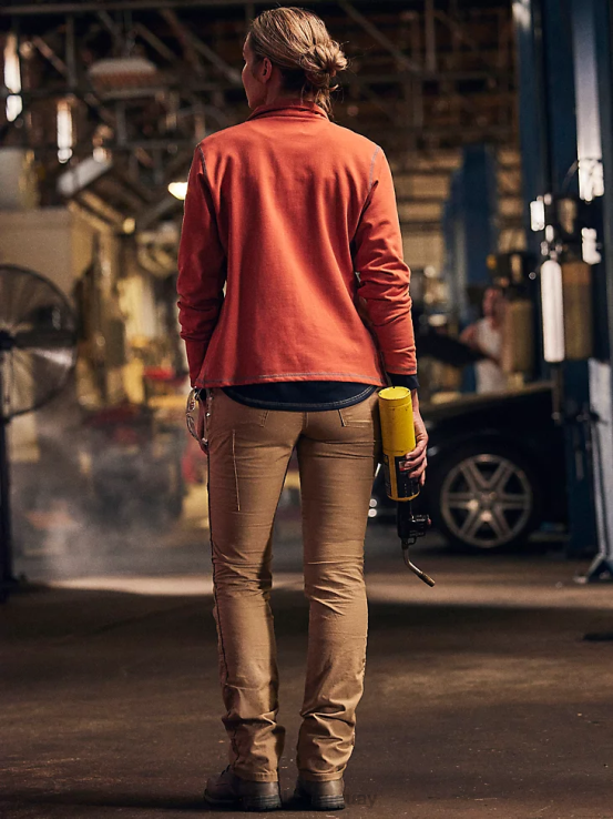 caqui dorado Wrangler mujer Pantalón cargo Riggs Workwear Ripstop Ranger ropa F8J4V820