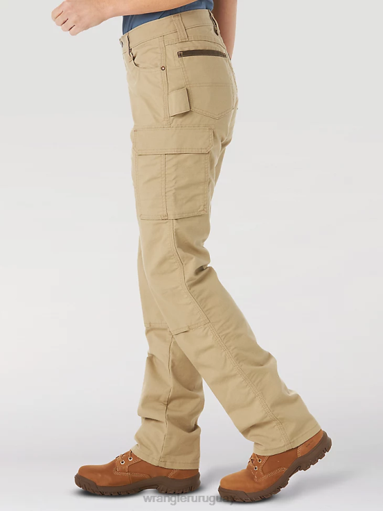 caqui dorado Wrangler mujer Pantalón cargo Riggs Workwear Ripstop Ranger ropa F8J4V820