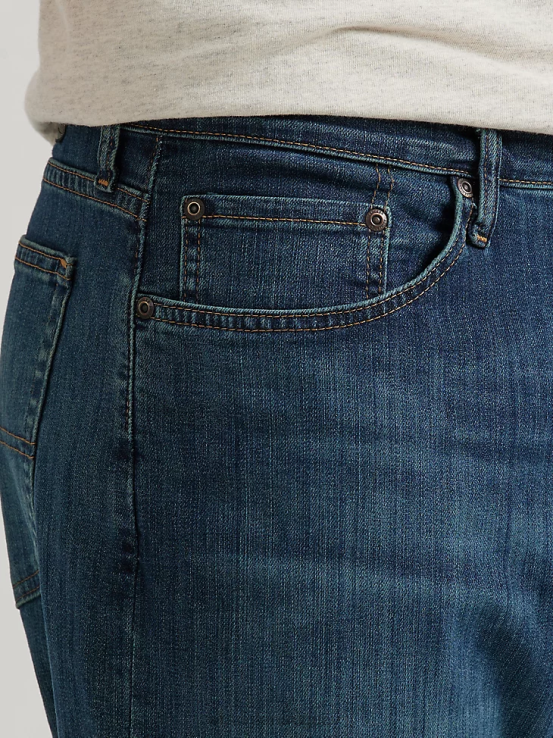 carbón Wrangler hombres Authentics jeans cómodos y flexibles de ajuste relajado ropa F8J4V200