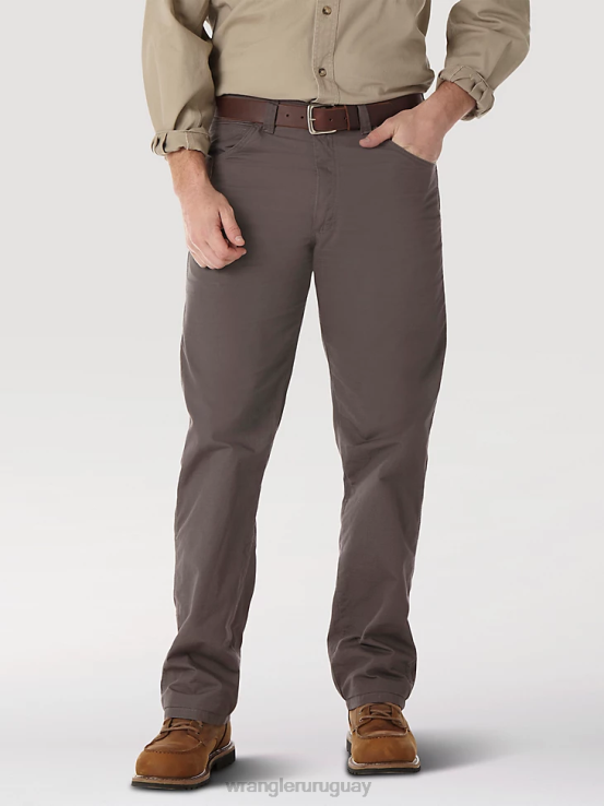 carbón Wrangler hombres pantalón técnico riggs workwear ropa F8J4V662