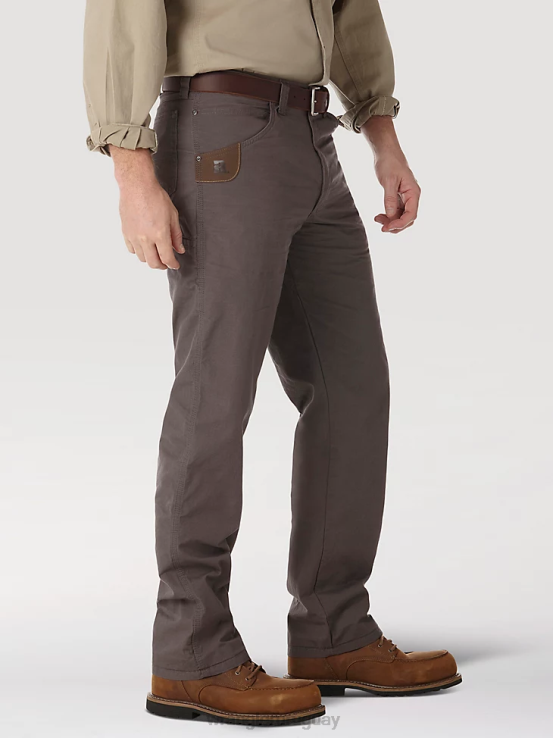 carbón Wrangler hombres pantalón técnico riggs workwear ropa F8J4V662