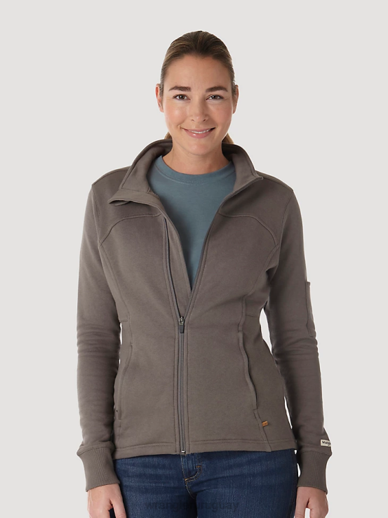 carbón Wrangler mujer chaqueta de trabajo riggs workwear ropa F8J4V868