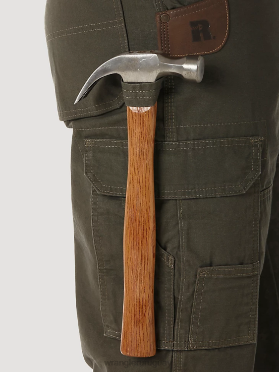 cargarse Wrangler hombres Pantalón Ranger de tejido antidesgarro con forro de ropa de trabajo Riggs ropa F8J4V680