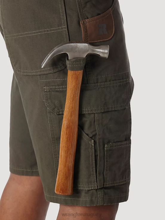 cargarse Wrangler hombres Pantalón corto tipo cargo Ranger Ripstop de ropa de trabajo Riggs ropa F8J4V524