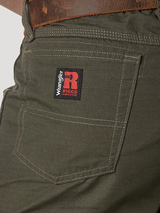 cargarse Wrangler hombres pantalón corto técnico de ropa de trabajo riggs ropa F8J4V591