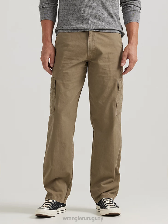 cebada Wrangler hombres pantalones cargo relajados auténticos ropa F8J4V246