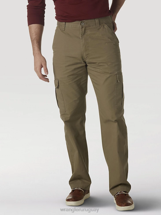 cebada Wrangler hombres pantalón cargo antidesgarro ropa F8J4V236