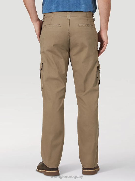 cebada Wrangler hombres pantalón cargo flexible de ajuste relajado premium de cinco estrellas ropa F8J4V223